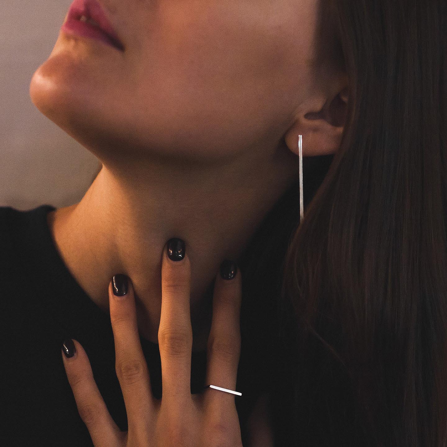 Lines earrings